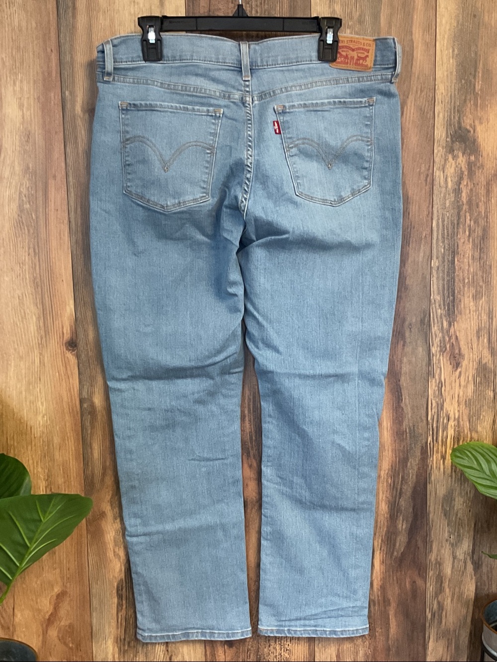 Levi's Light Blue Classic Straight Jeans 14 {32x28}     W460